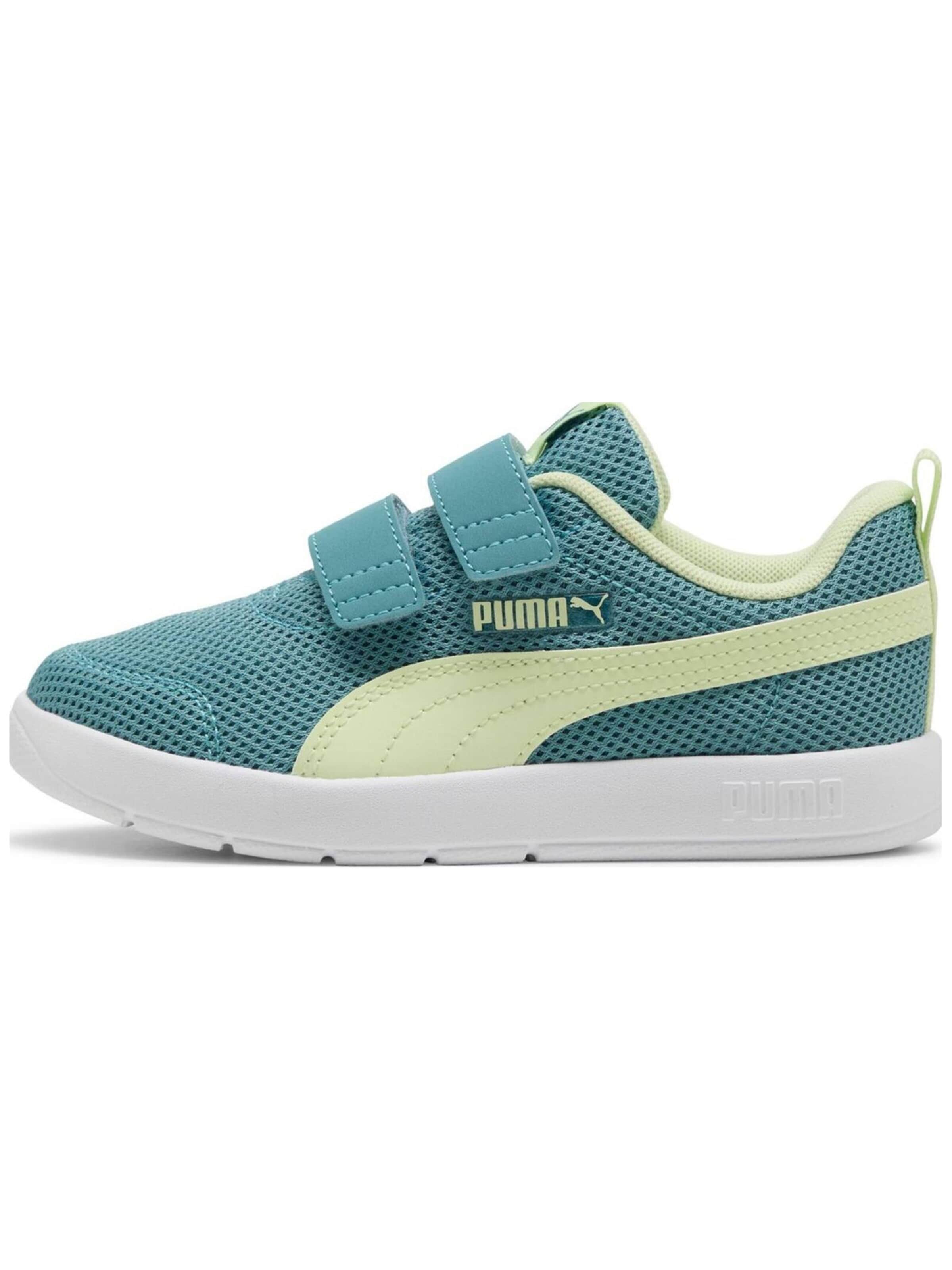 PUMA Sportschuh 'Puma Courtflex V3 Mesh Ps'‌‌ in Blau: Vorderseite