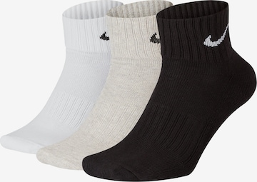 NIKE Sports socks in Grey: front