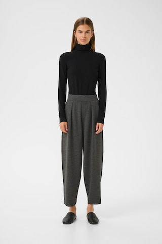 InWear Loosefit Bukser med lægfolder 'Pannie' i grå