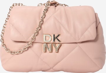 DKNY Axelremsväska 'Milan' i rosa: framsida