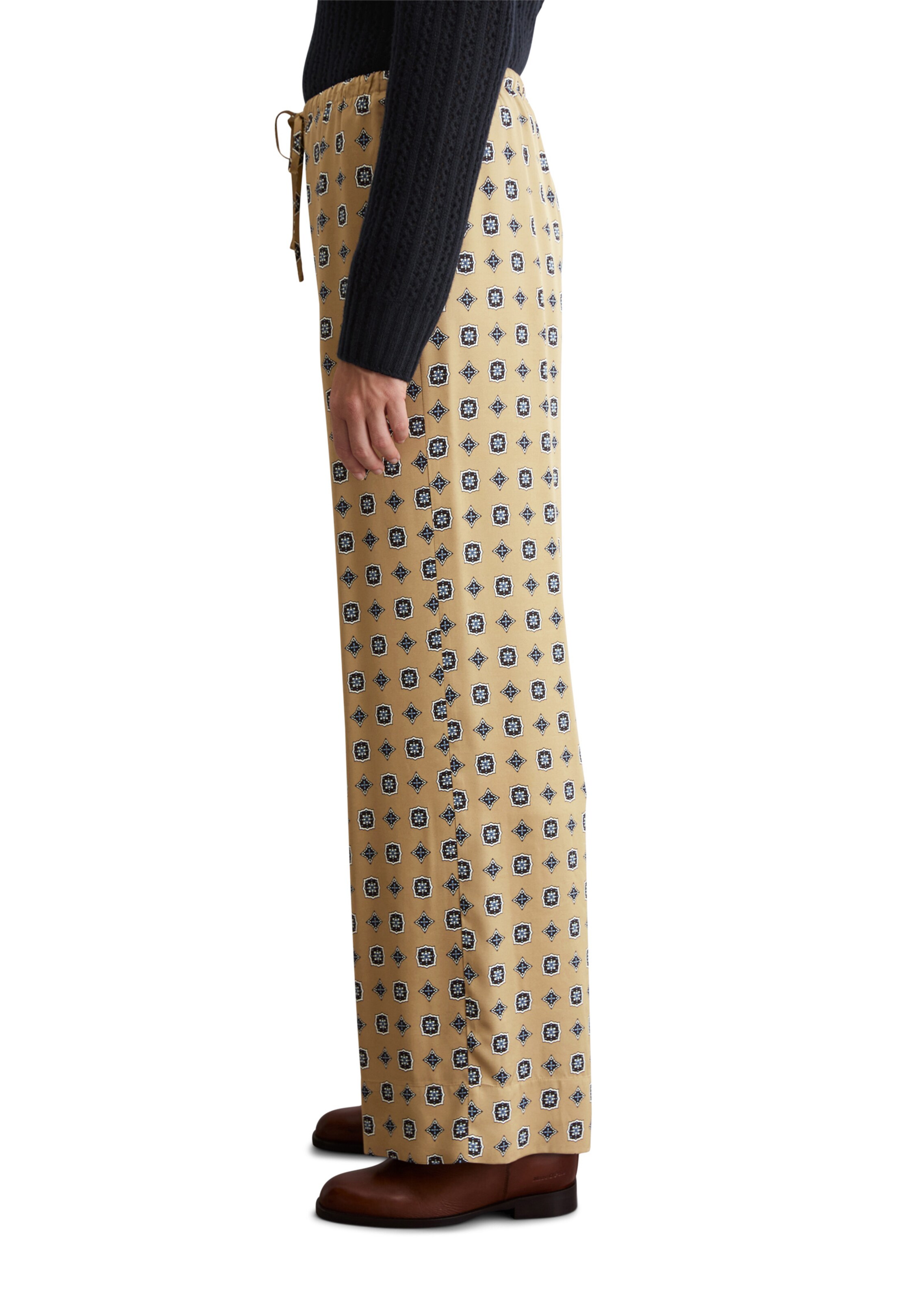 Marc O'Polo Loosefit Hose in Beige