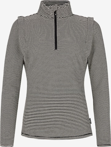 PROTEST Sportsweatshirt 'PRTIVORY' in Schwarz: Vorderseite