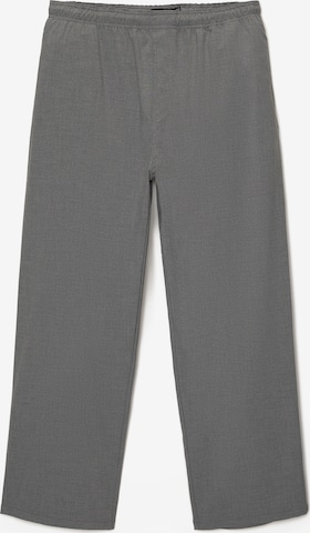 Pull&Bear Loosefit Bukse i grå: forside