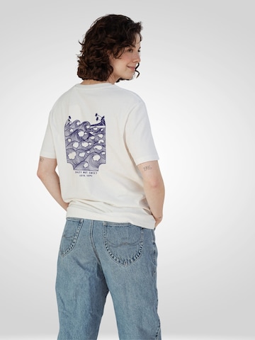 Kultgut Shirt 'Salty' in White