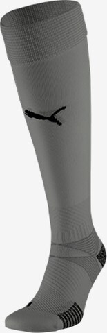 PUMA Soccer Socks in Grey: front