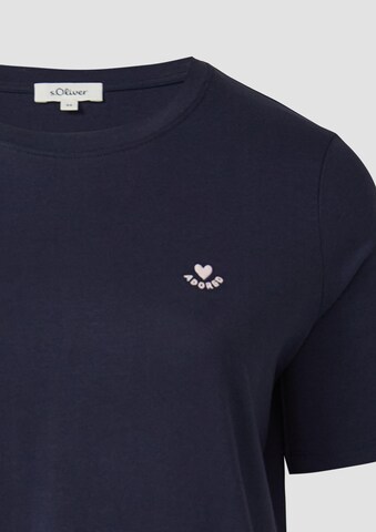 T-shirt s.Oliver en bleu