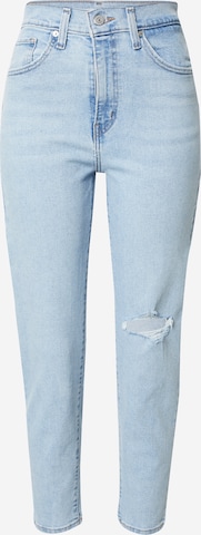 LEVI'S ® Tapered Jeans 'High Waisted Mom Jean' in Blue: front