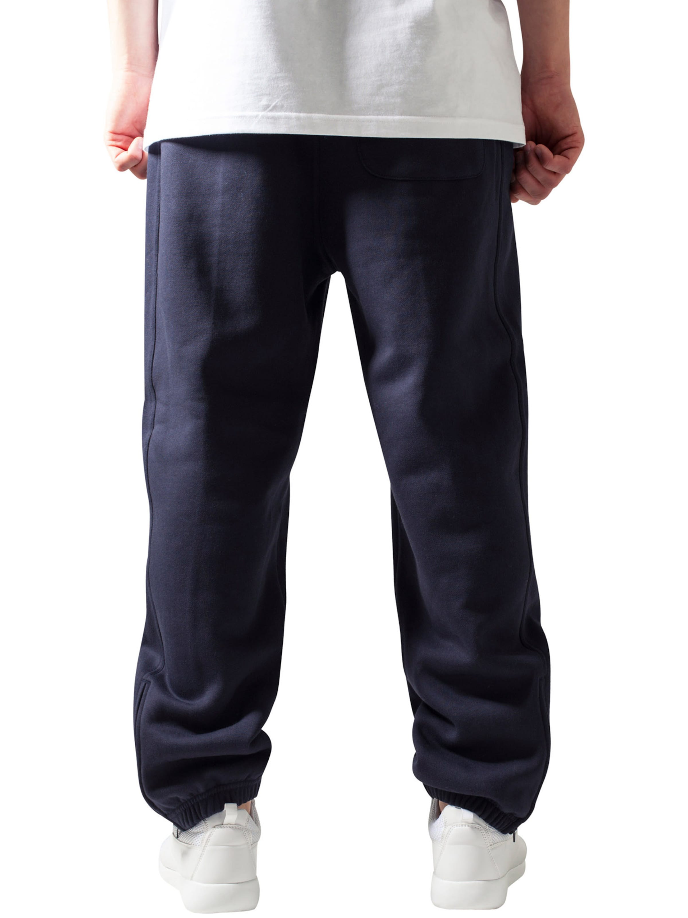 Urban Classics Tapered Trousers in Blue