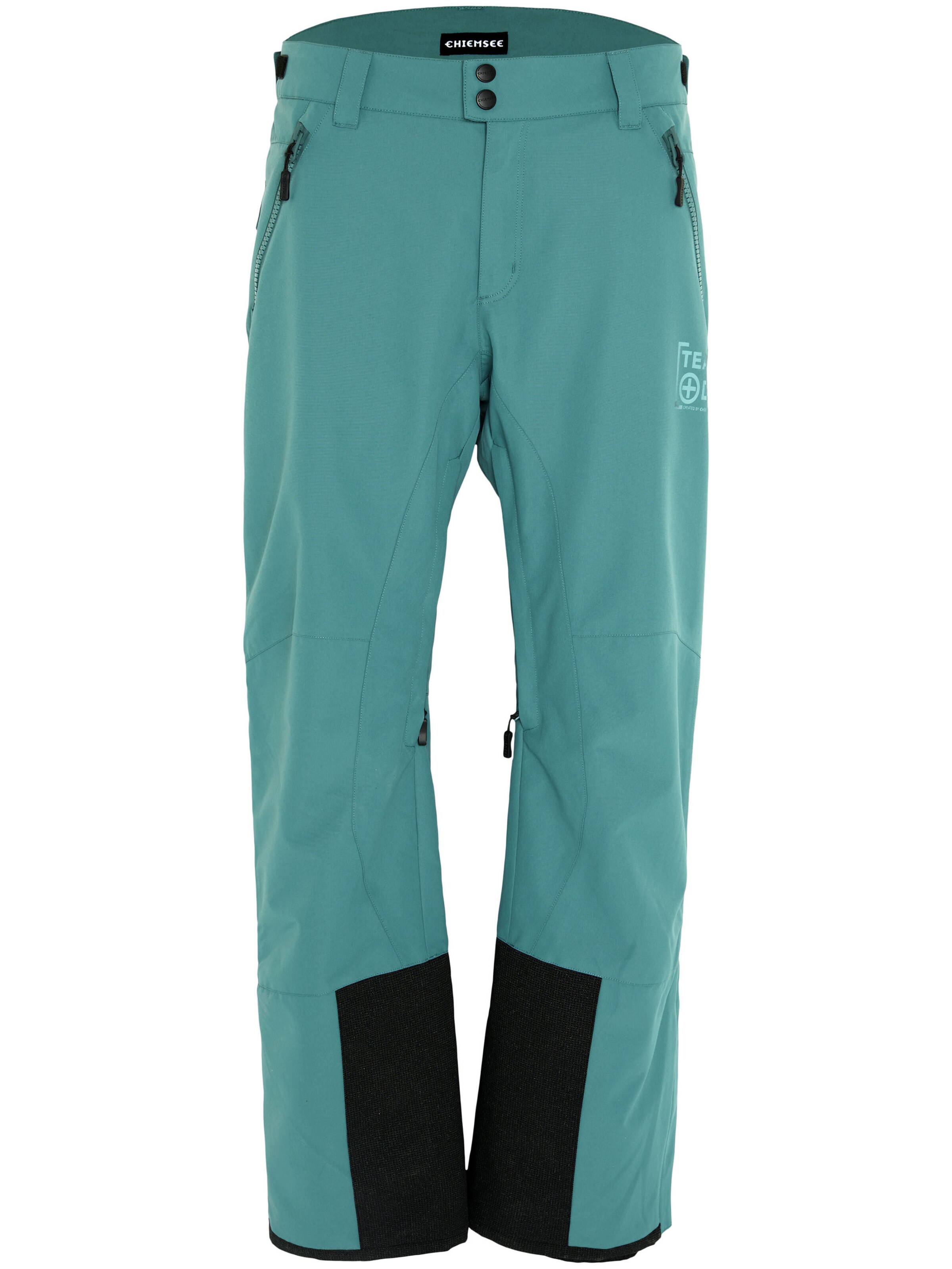 CHIEMSEE Regular Skihose ' mit reflektierendem Logo Print ' in Blau: Vorderseite