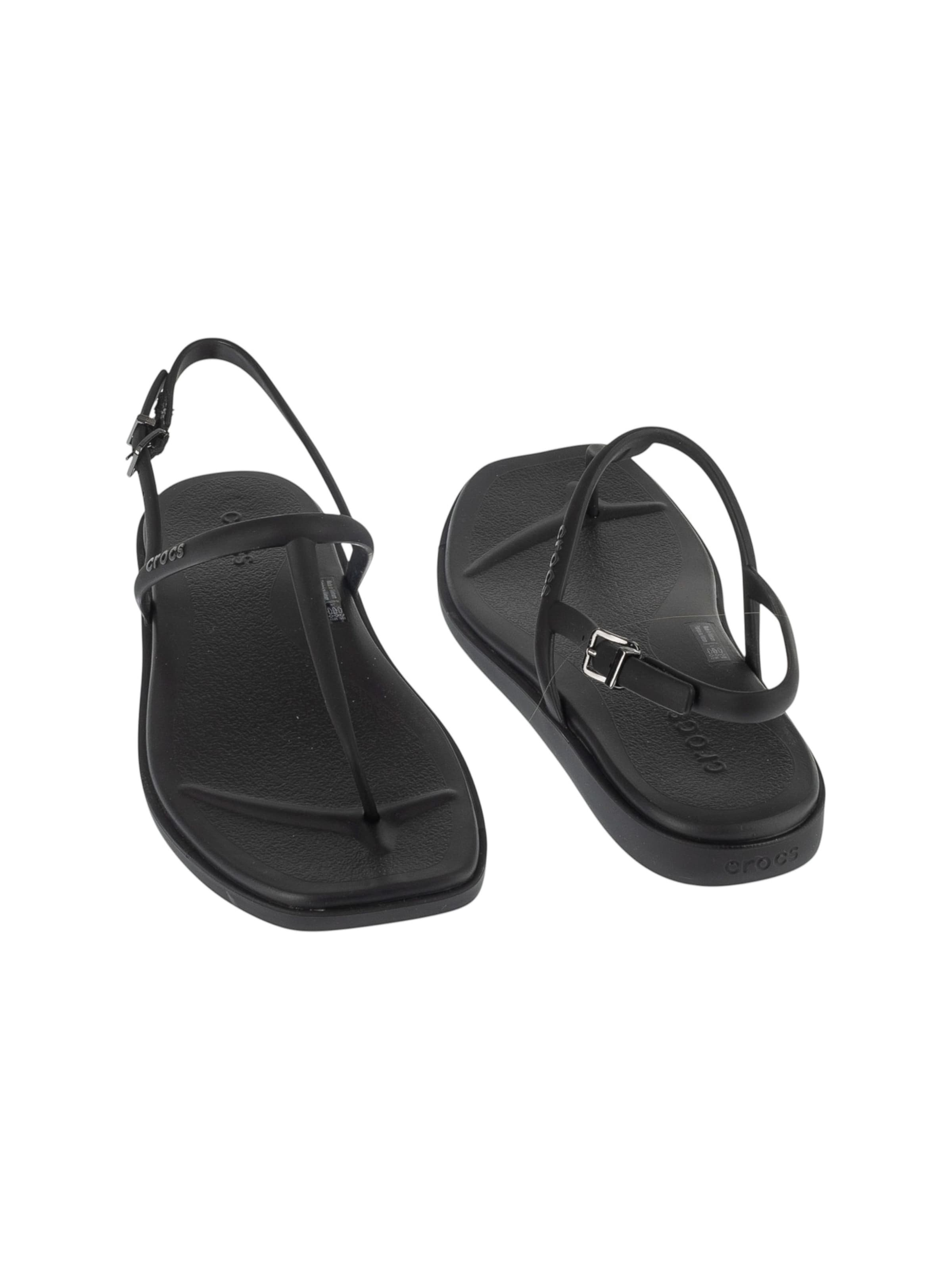 Crocs Zehentrenner 'Miami Thong Flip'‌‌‌‌‌‌ in Schwarz