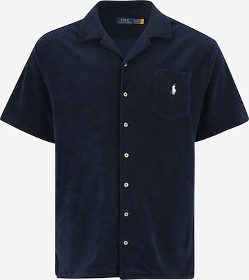 Polo Ralph Lauren Big & Tall - Ajuste regular Camisa en azul: frente