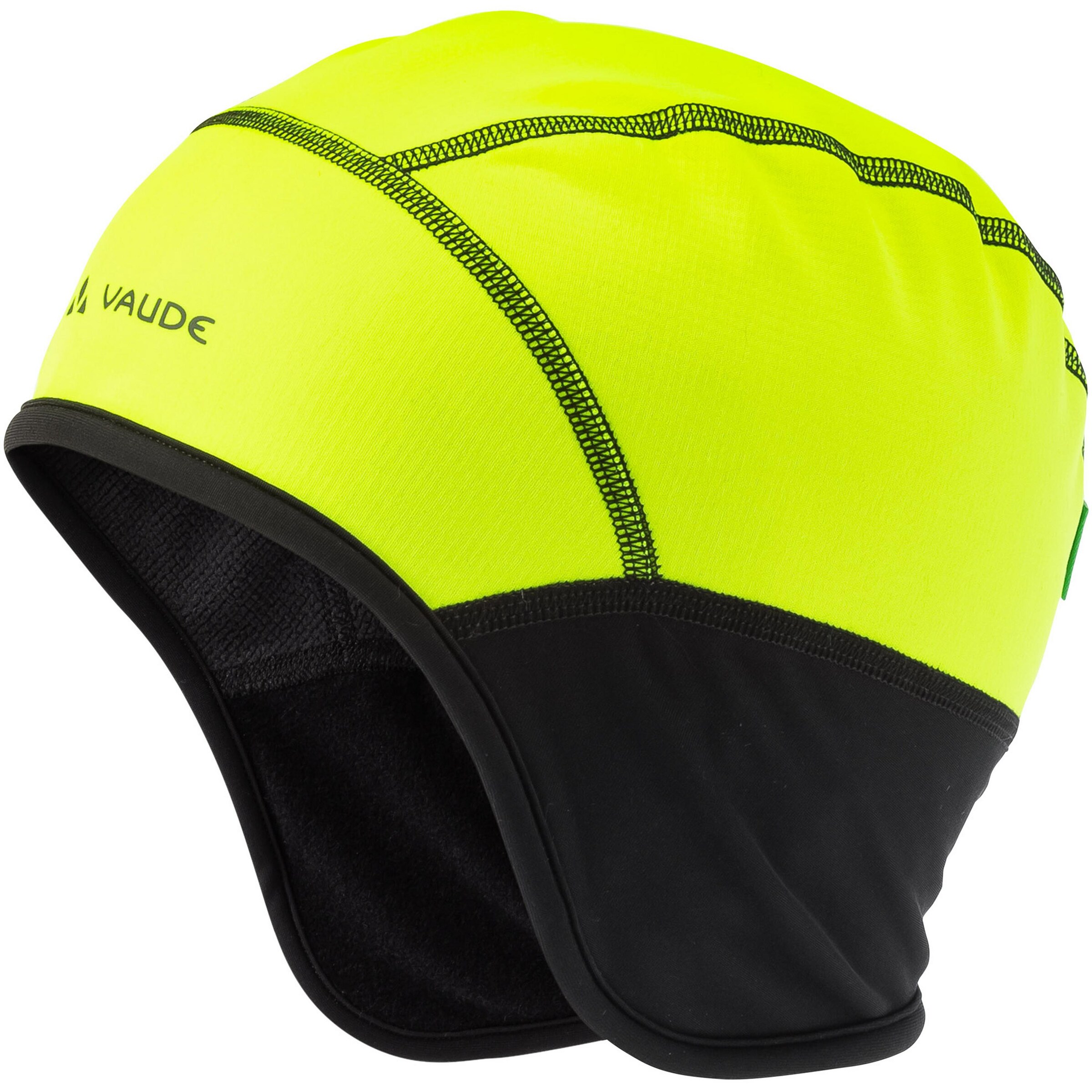 VAUDE Athletic Hat 'Windproof Cap III' in Yellow: front