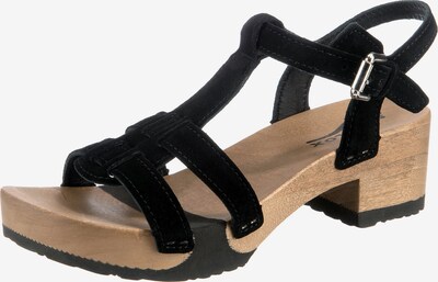 SOFTCLOX Sandale in schwarz, Produktansicht