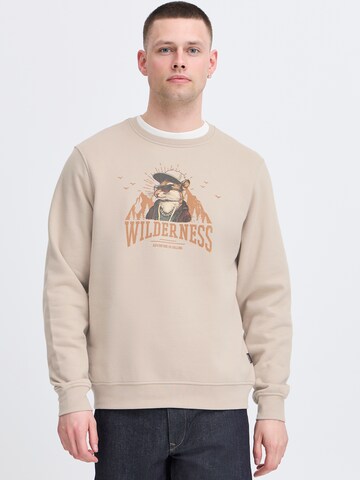 Sweat-shirt 'BHIAN' BLEND en gris : devant