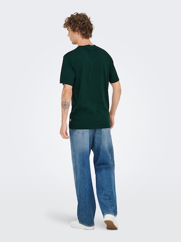 Only & Sons Shirt 'ONSBRON' in Groen