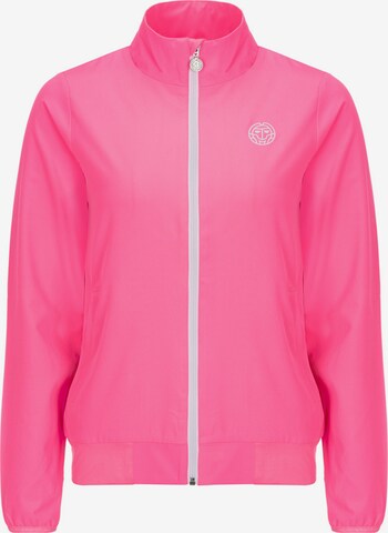 BIDI BADU Athletic Jacket in Pink: front