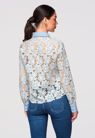 Ombre Blouse 'OW-SH-E0025' in Blauw