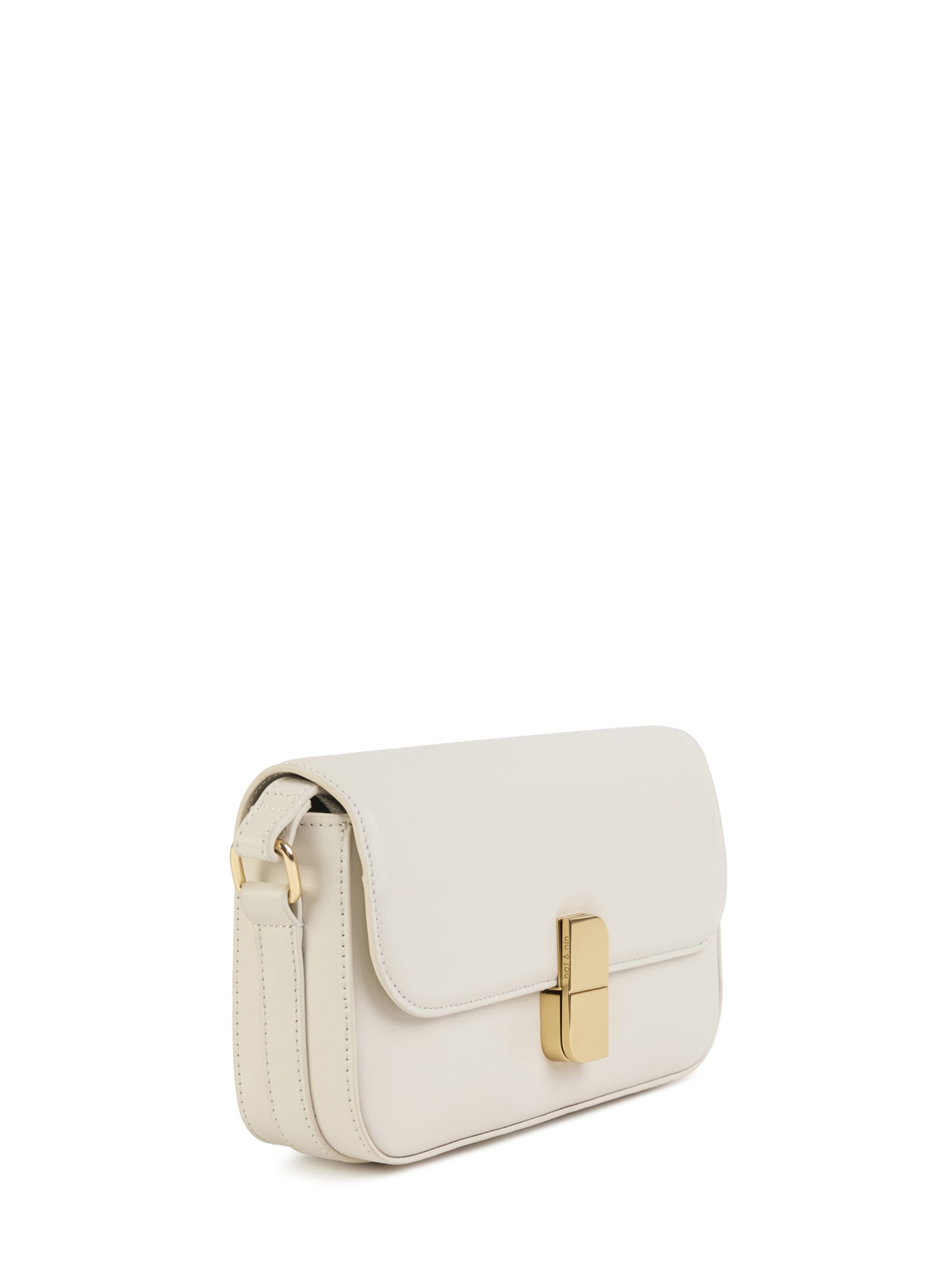 Nat&Nin Õlakott ' ALICE SMALL ', värv valge