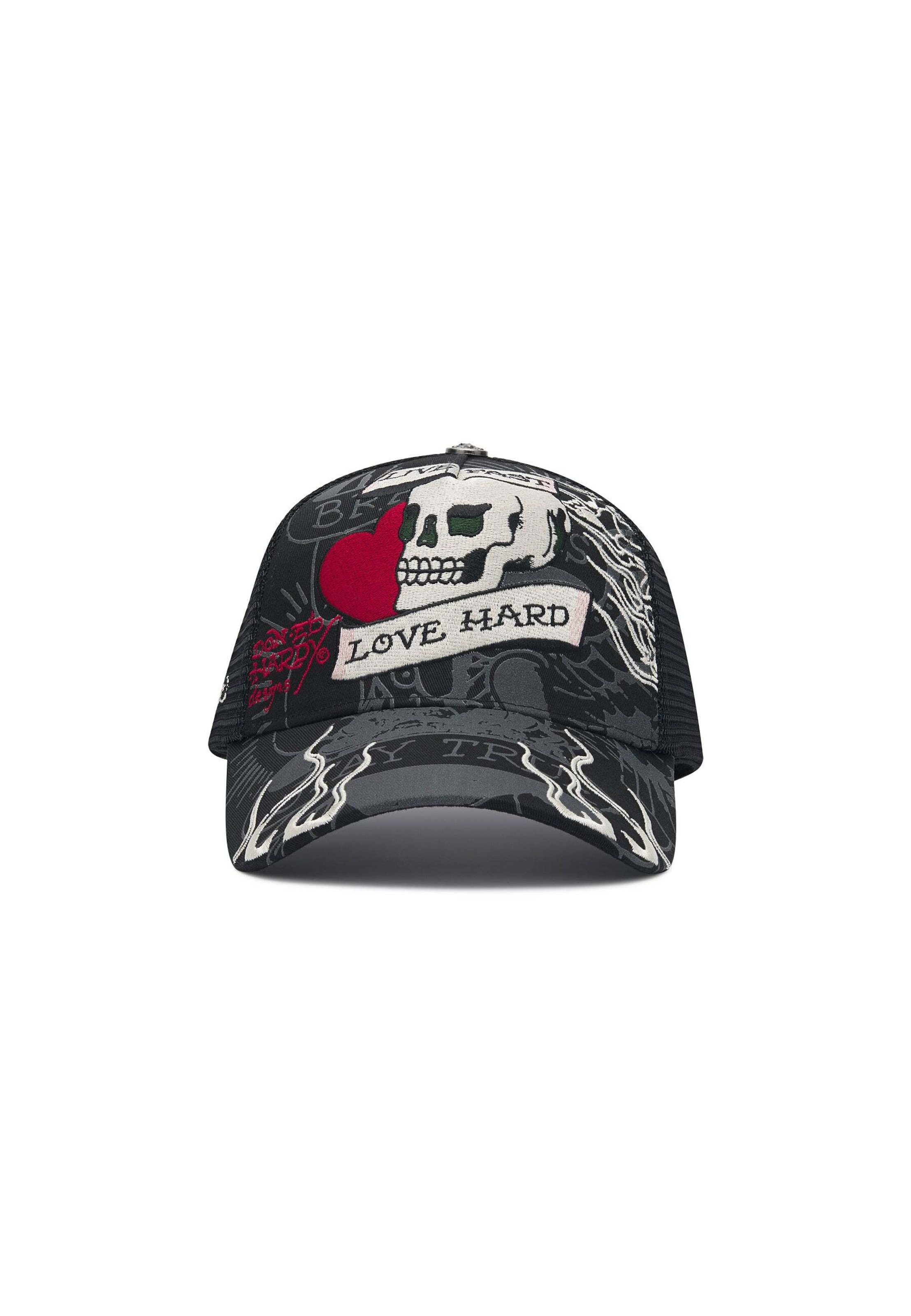Ed Hardy Keps i svart