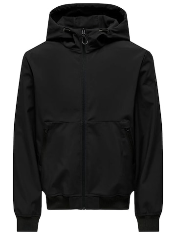 Only & Sons - Casaco de inverno 'ONSBowie' em preto: frente