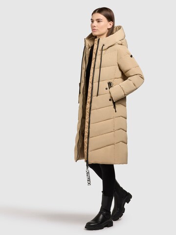 khujo Wintermantel ' MIKIA2 ' in Beige