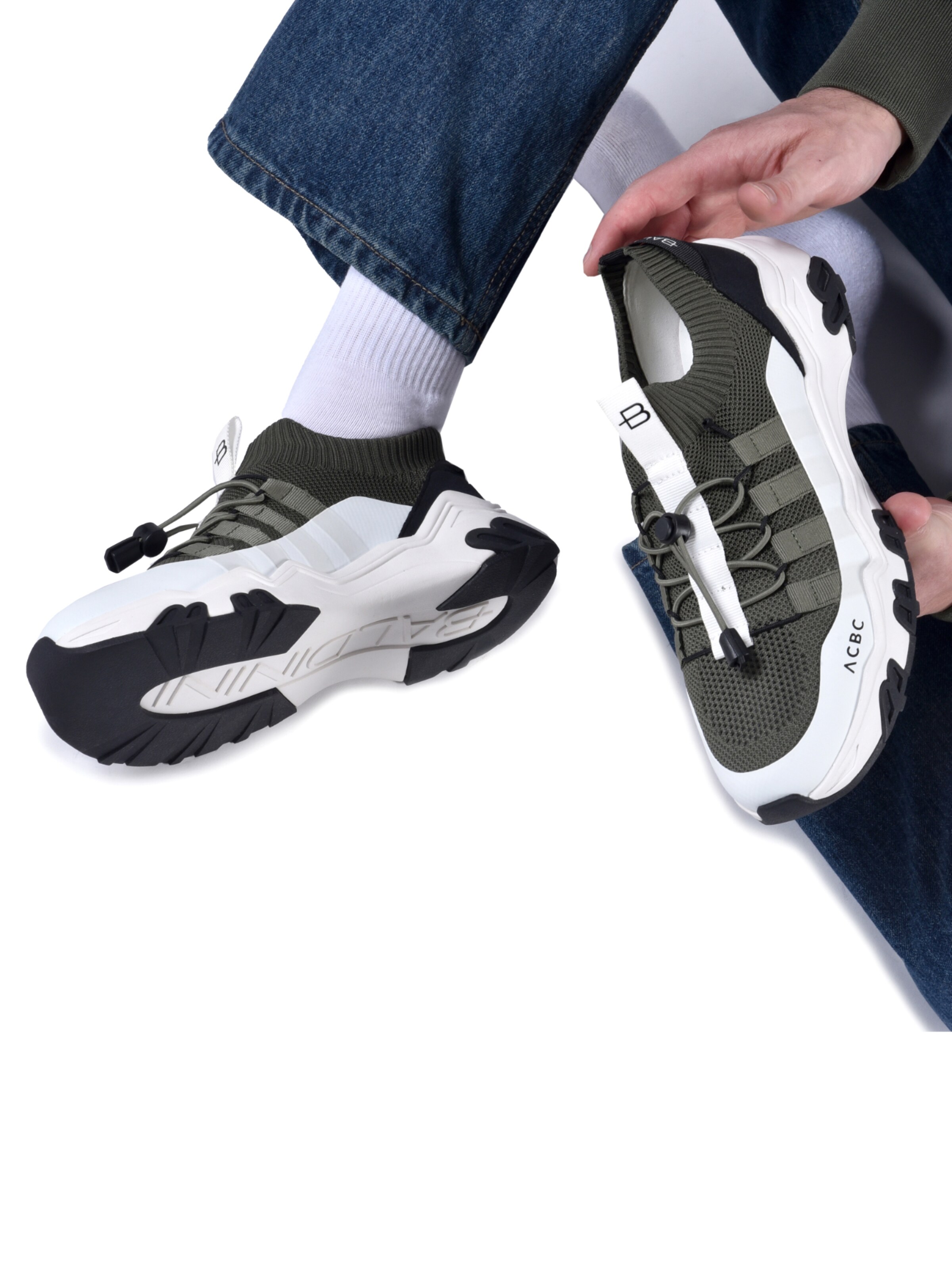 BALDININI Sneakers laag in Grijs