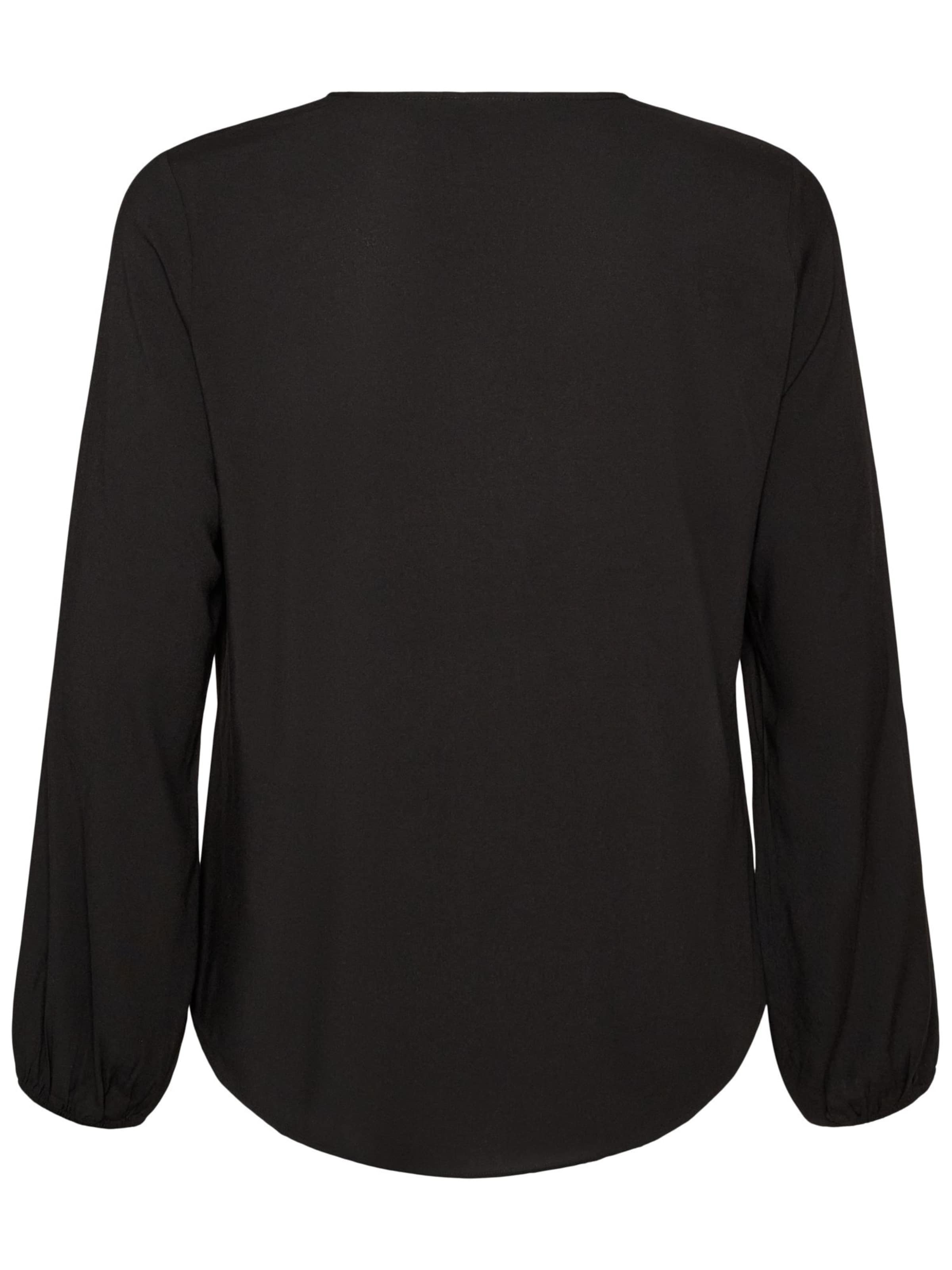 Zizzi Bluse i sort
