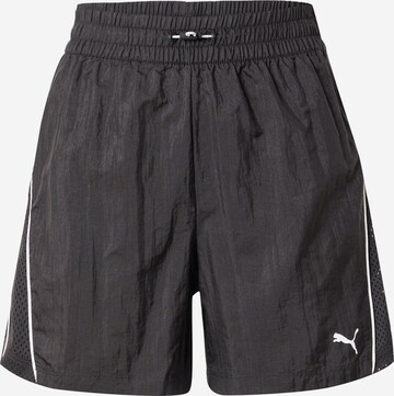 PUMA Regular Sports trousers 'MOVE WOVEN' in Black: front