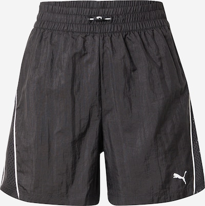 PUMA Sports trousers 'MOVE WOVEN' in Black / White, Item view