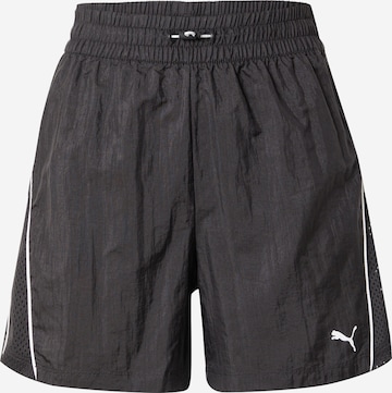 PUMA Regular Sportbroek 'MOVE WOVEN' in Zwart: voorkant