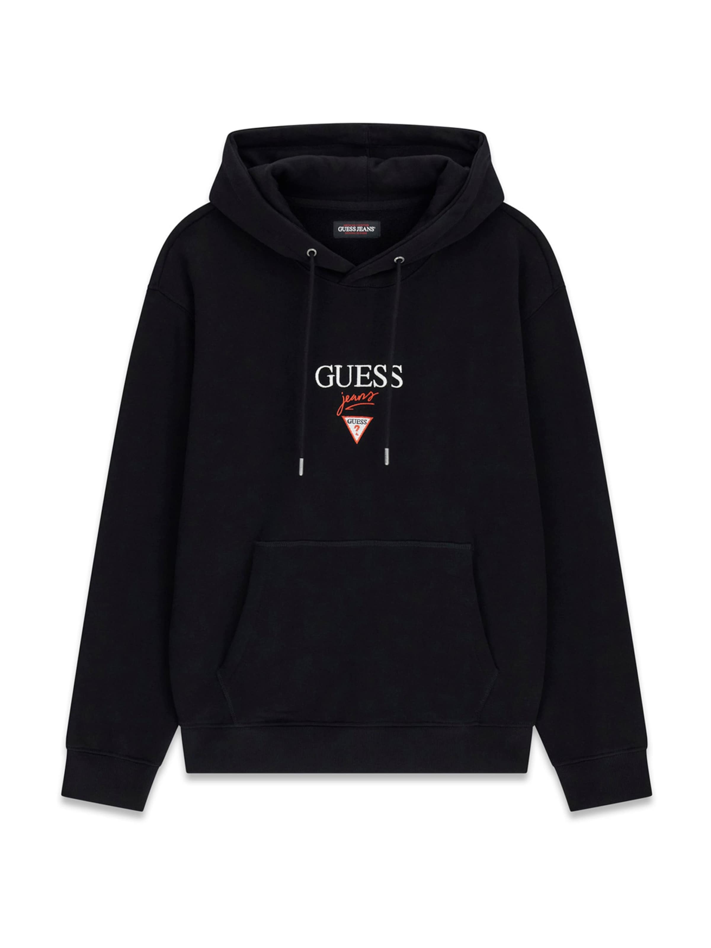 GUESS JEANS Dressipluus 'BAKER', värv must: eest vaates