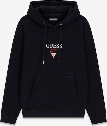 juoda GUESS JEANS Megztinis be užsegimo 'BAKER': priekis