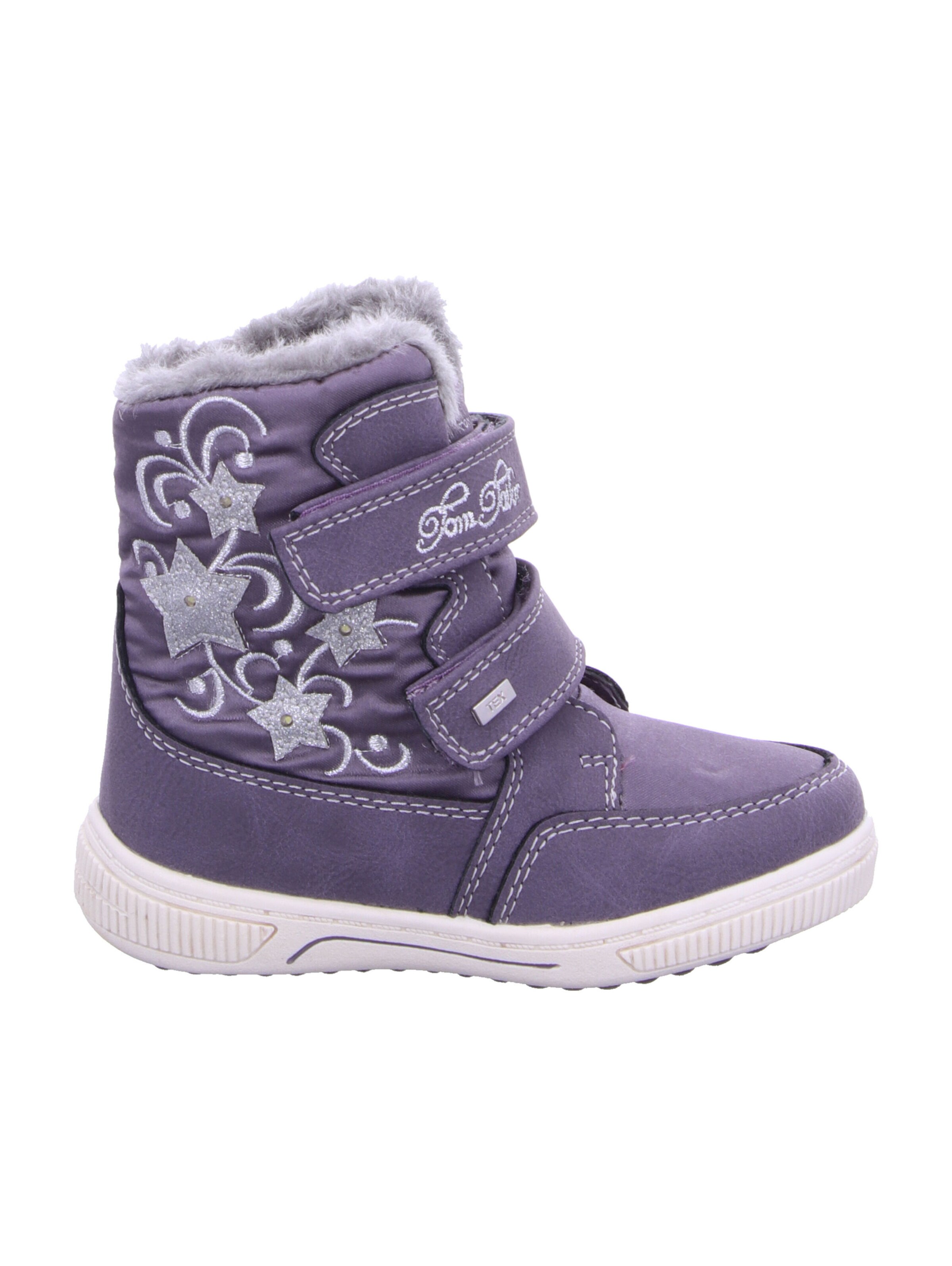 TOM TAILOR Snow Boots in Purple