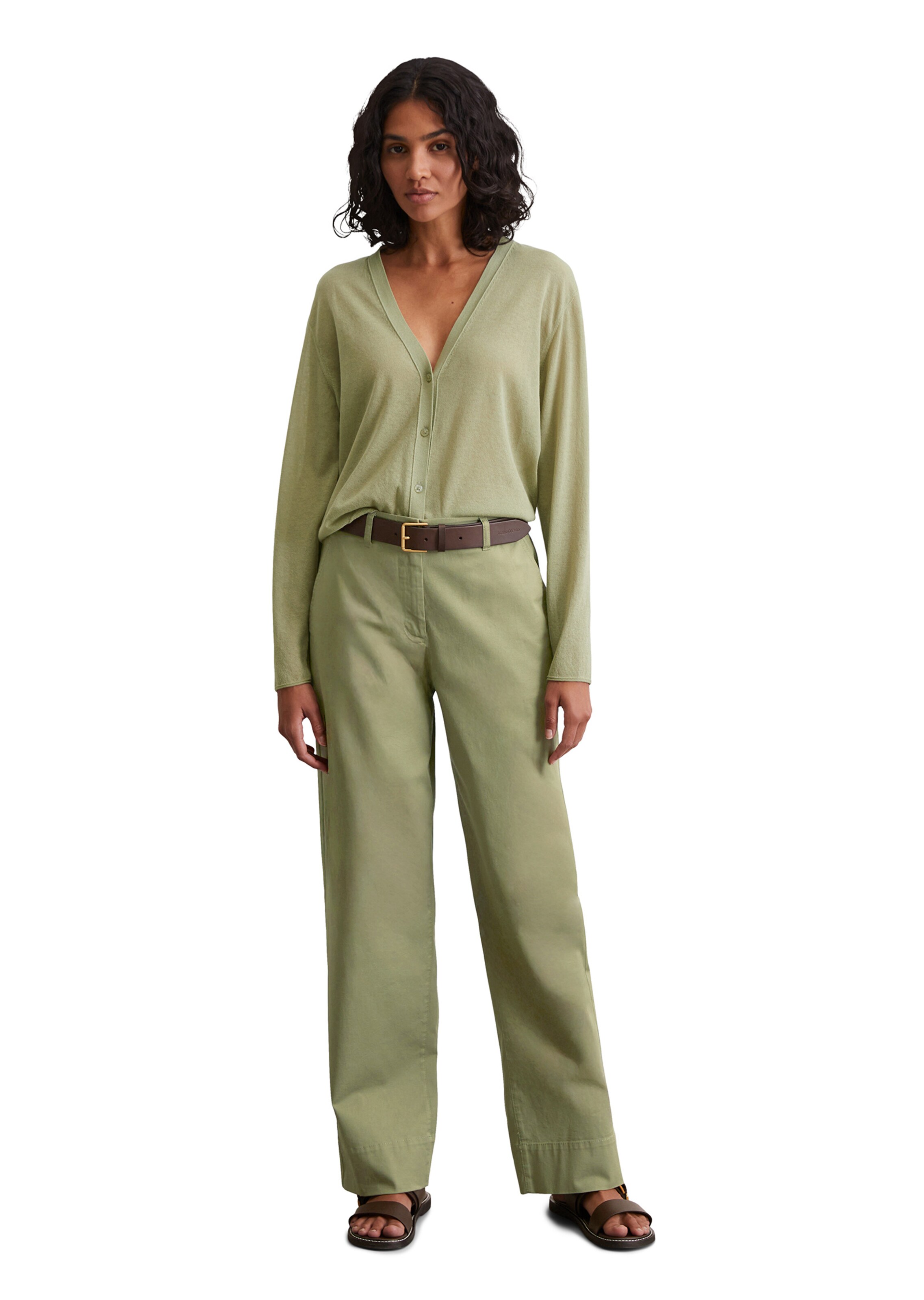 Marc O'Polo Knit cardigan in Green