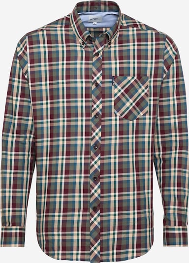 Ben Sherman Košulja 'WINTER MADRAS' u plava / zelena / maslinasta / tamno crvena / bijela, Pregled proizvoda