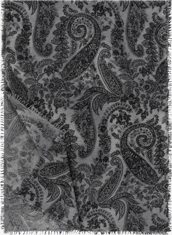 Écharpe ' Soft Paisley ' Roeckl en gris : devant