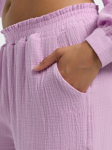 cfab Baggy Trousers 'Musselin Pants' in Purple