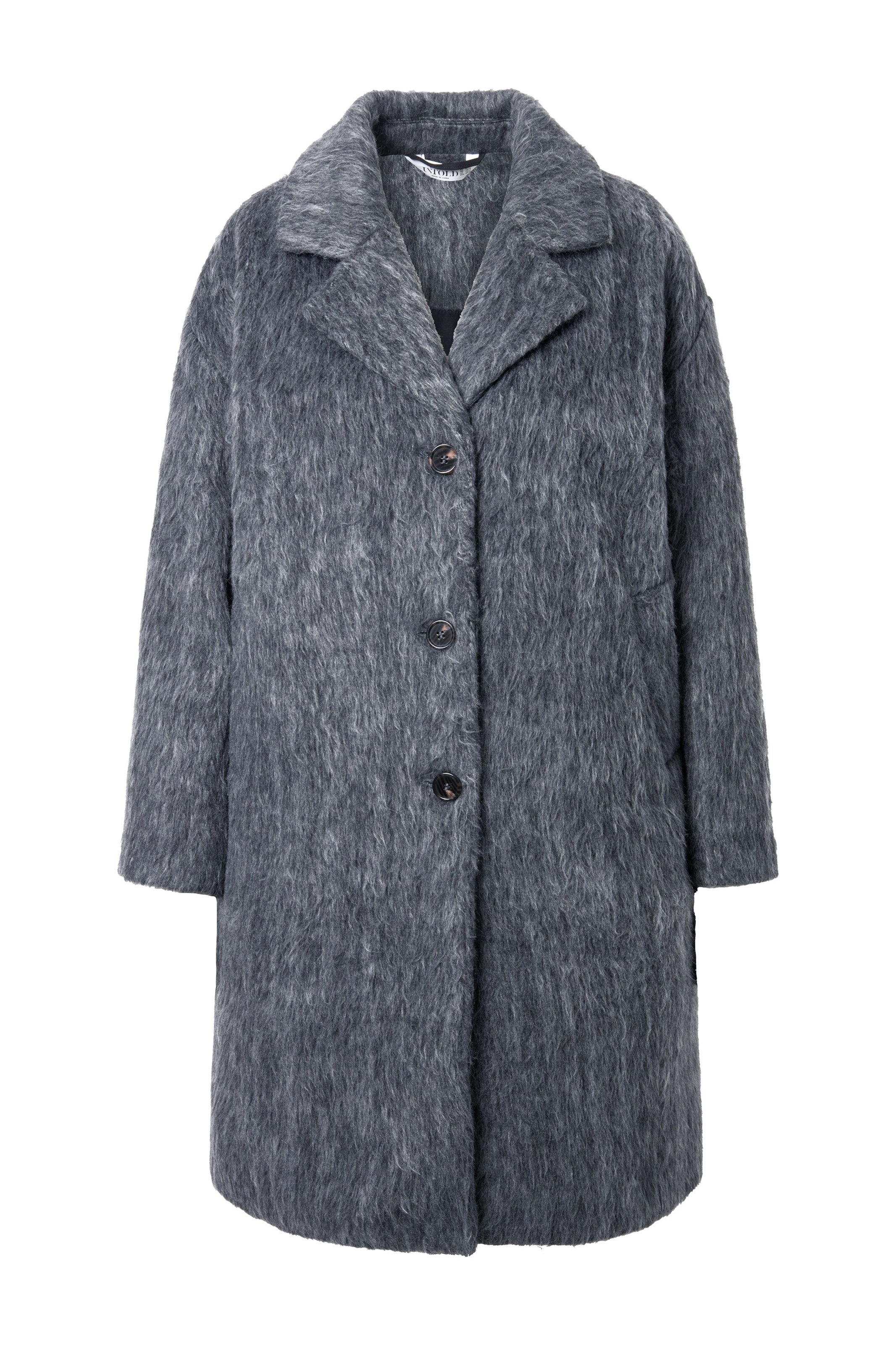 Studio Untold Tussenmantel in Grijs: voorkant