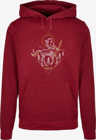 ABSOLUTE CULT Sweatshirt 'Harry Potter - Centaur Line' in Rot: Vorderseite