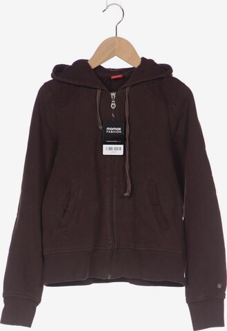 s.Oliver Sweatshirt & Zip-Up Hoodie in S in Brown: front