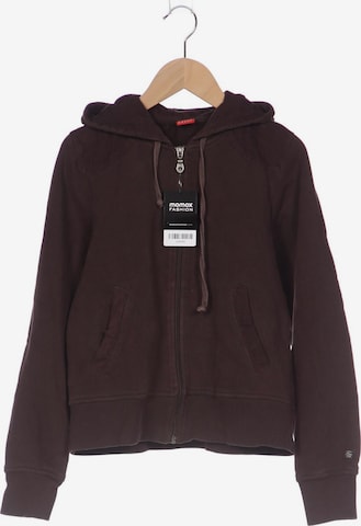 s.Oliver Sweatshirt & Zip-Up Hoodie in S in Brown: front