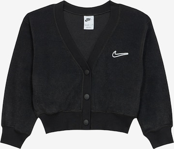 juoda Nike Sportswear Džemperis: priekis