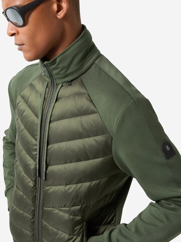 BOGNER Zip-Up Hoodie ' Baker ' in Green