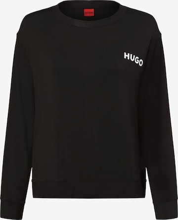 HUGO Red Schlafshirt in Schwarz: predná strana