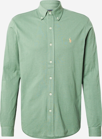 Polo Ralph LaurenRegular Fit Košulja - zelena boja: prednji dio