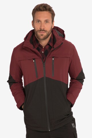 JAY-PI Athletic Jacket in Red: front
