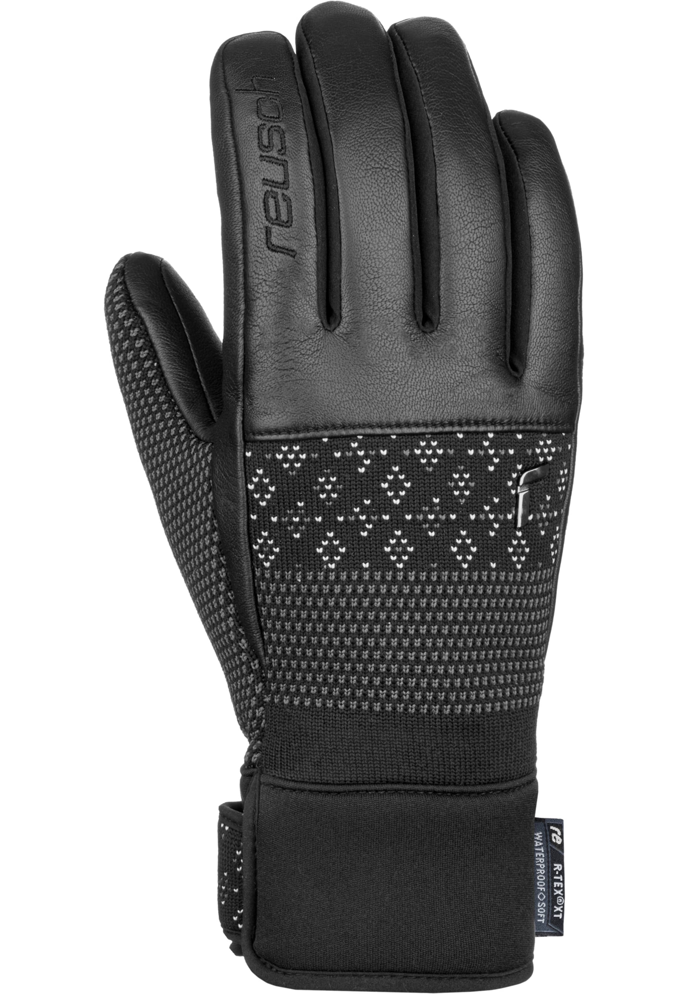 REUSCH Sporthandschuhe 'Re:Knit Elisabeth' in Schwarz