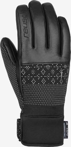 REUSCH Athletic Gloves 'Re:Knit Elisabeth' in Black