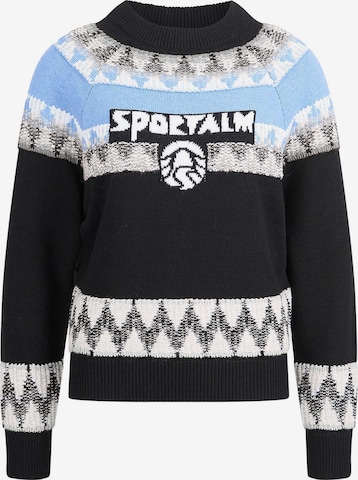 Pull-over Sportalm Kitzbühel en noir : devant