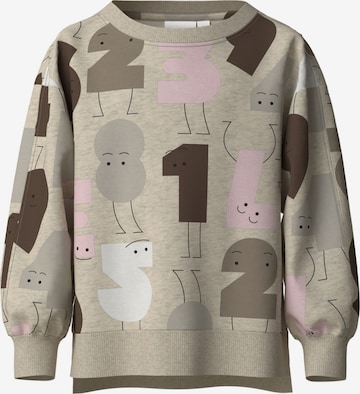 NAME IT Sweatshirt 'NMFOLYDIA' in Grau: Vorderseite
